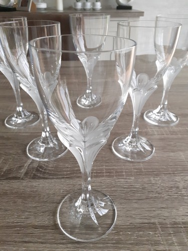 Verres eau cristal - verres, à