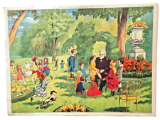 Ancienne affiche scolaire 1960