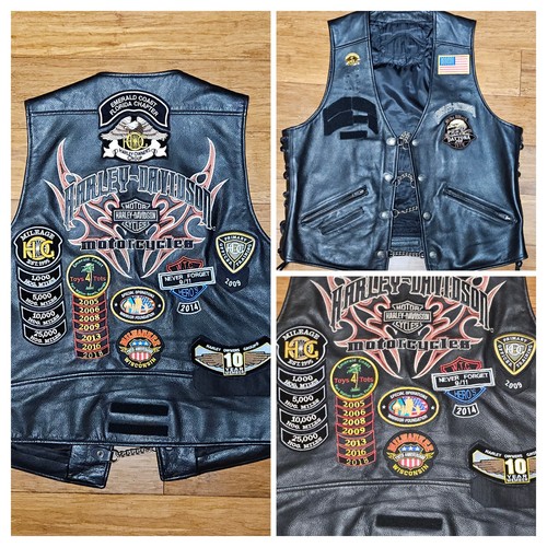 Harley davidson leather - leather, hog