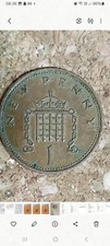 1 NEW PENNY United Kingdom 1971 Original ELIZABETH.II D. G. REG. F. D. 1971 Rare