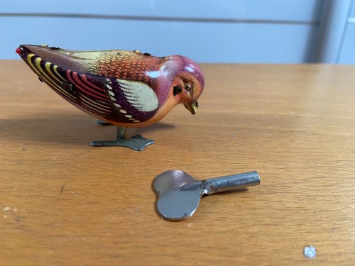 Gege oiseau mecanique picorant - oiseau,