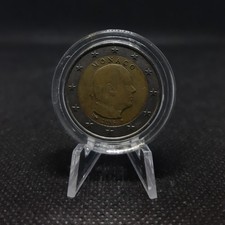 2 euros Monaco 2015 - Prince Albert II (Courante), TB, sous capsule.