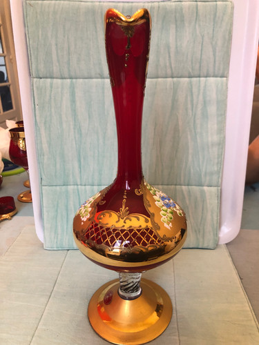 Carafe verre murano - verre,