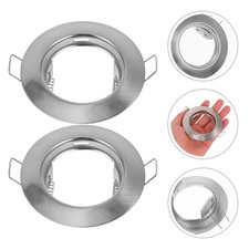  2 Pcs Cadre De Spots Fixation Plafonnier Support Lumière Luminaire