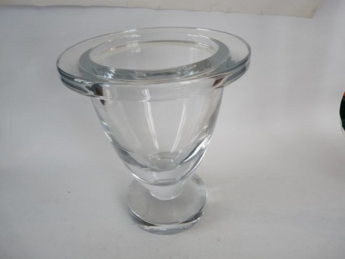 Daum grand vase - cristal, art