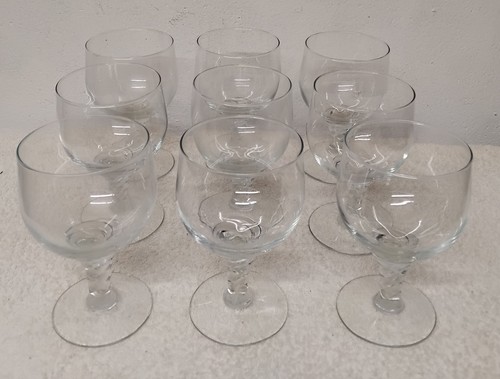 Lot grands verres - 8, ballon