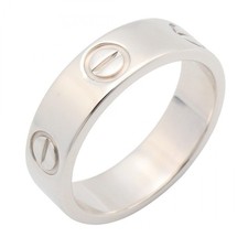 Bague CARTIER Love or blanc 18