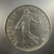 1972 France 5 Francs Sower