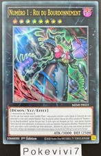 Carte YU-GI-OH! NUMERO 1 : ROI DU BOURDONNEMENT MZMI-FR023 UR NEUF