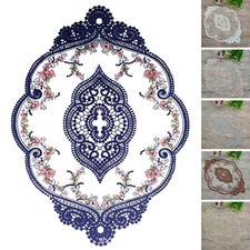 Table Tissu Rose Brodé Maison