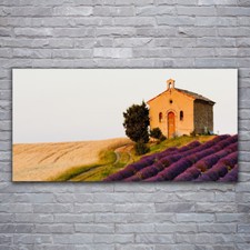 Image sur verre acrylique Tableau Impression 120x60 Paysage Terrain