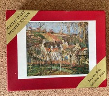 Michele WILSON Puzzle. PISSARO. Les toits rouges