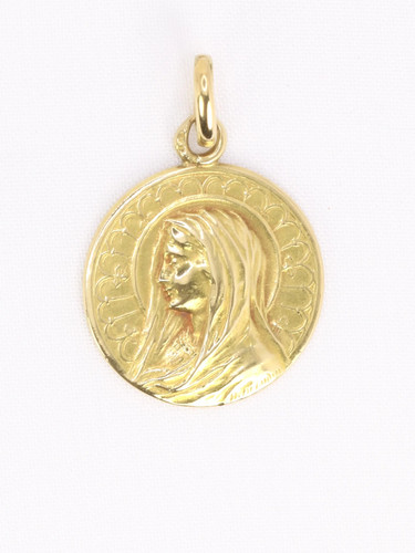 Médaille ancienne vierge - ancienne,