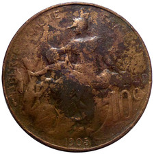 10 Centimes DANIEL DUPUIS 1905
