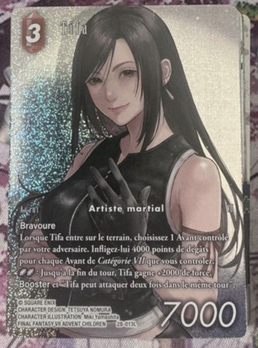 Carte final fantasy - fantasy, tifa