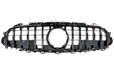 Grille Calandre pour Mercedes Classe CLS C257 2018+ GTR Look Noir brillant