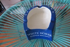 Cendrier publicitaire " WHITE HORSE "