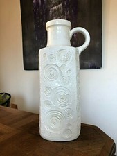 ÉNORME JOLI VASE EN CÉRAMIQUE  W.GERMANY  Hauteur 53 cm VINTAGE