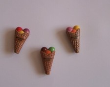 série fèves publicitaires BERTHILLON ILE SAINT LOUIS PARIS