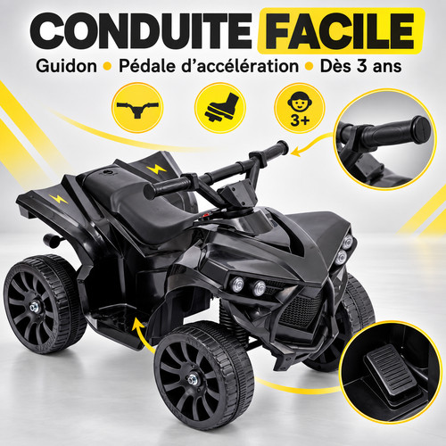 Quad électrique enfant ans - enfant, ans+