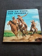 NO ALBUM PANINI SUR LA PISTE DES INDIENS CHROMO COOP Sioux avec vignettes