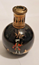 Lampe Berger céramique Faïence Emaux de Longwy Décorée Main