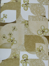 Lot de 3 rouleau de papier peint vintage