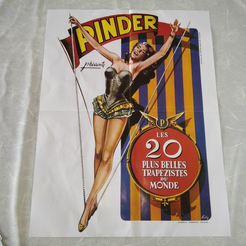 Affiche reproduction cirque - affiche,