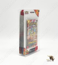 Protection souple extra-clear pour artset booster Pokemon sous blister