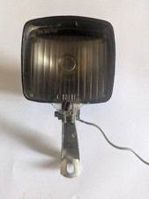 Phare éclairage avant vélo ancien vintage carré noir CIBIE