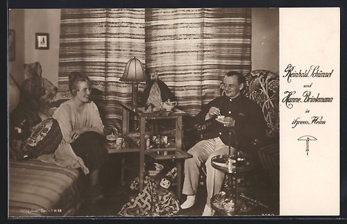 Carte postale des acteurs