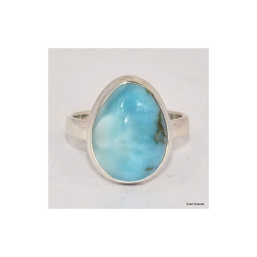 Bague authentique larimar - bague,