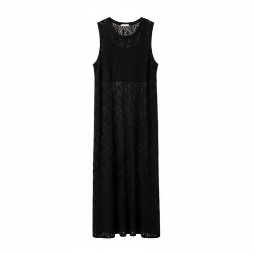 Robe sans manches maille - robe,