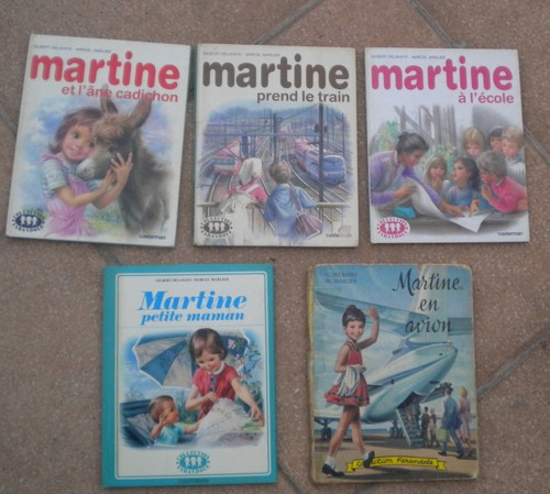 Lot livres martine - livres,