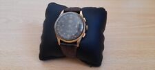 Montre Chronographe Suisse EGONA Automatic 17 Rubis Or 18 K de 1950