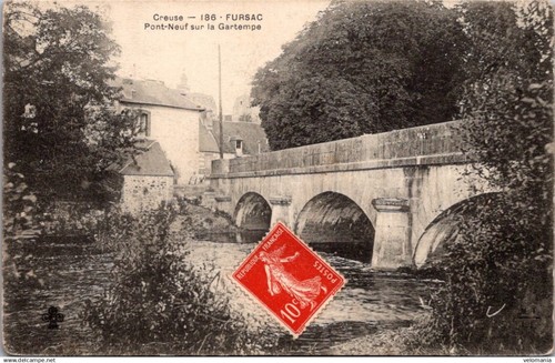 S22983 cpa fursac pont - s22983,