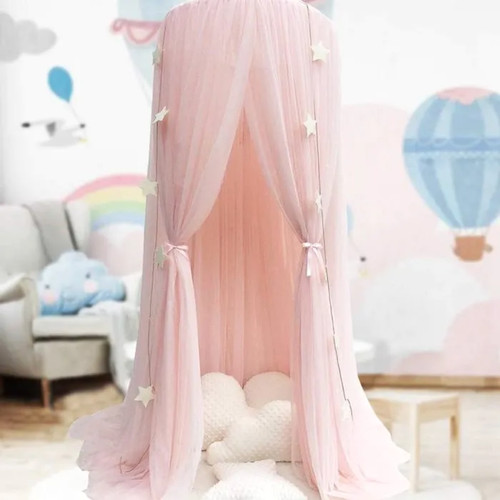 Moustiquaire ciel lit - de, rose
