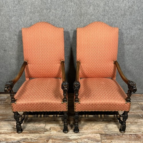 Superbe importante paire de - importante,