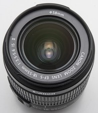 Canon Zoom Lentille EF-S Efs 18-55mm 18-55 MM Numérique 3.5-5.6 Is II