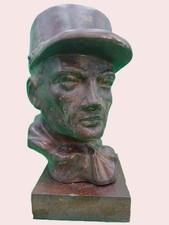 ANCIEN BUSTE EN PLATRE A