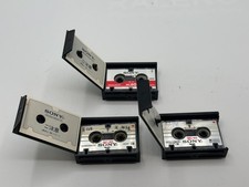 3X Sony Microcassette micro