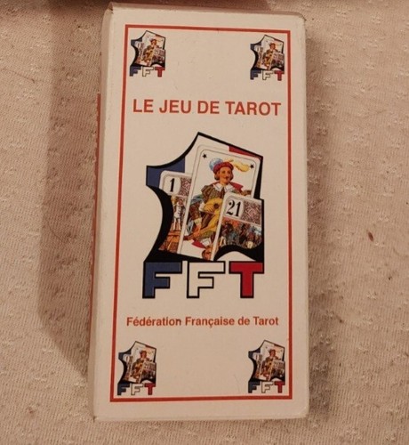 Jeu neuf cartes tarot - neuf, de