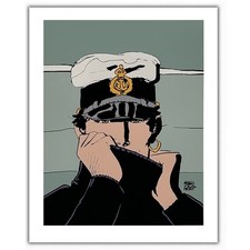 Poster affiche offset Corto