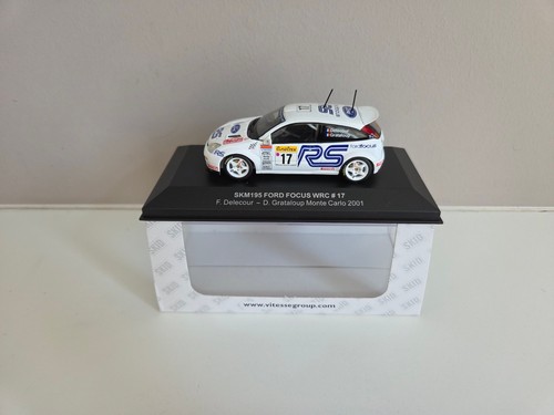 Skid ford focus wrc - 1/43,