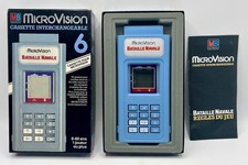BATAILLE NAVALE Cassette interchangeables MICROVISION n°6 - MB Electronics 1981