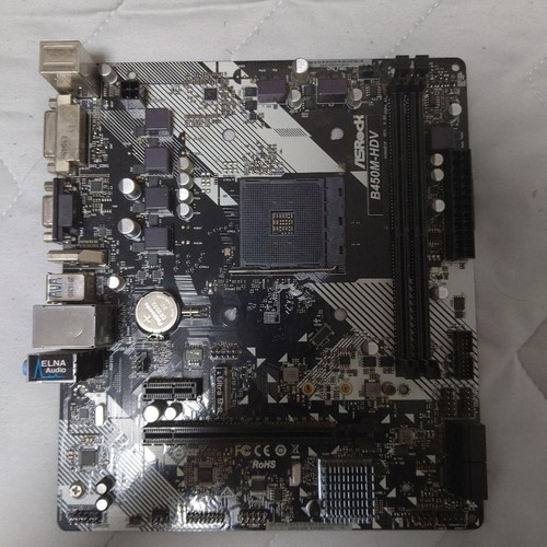 Asrock b450m hdv - micro, atx