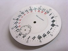 Cadran 24h en émail neuf de