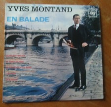 ANCIEN DISQUE 33 TOURS YVES MONTAND EN BALADE 