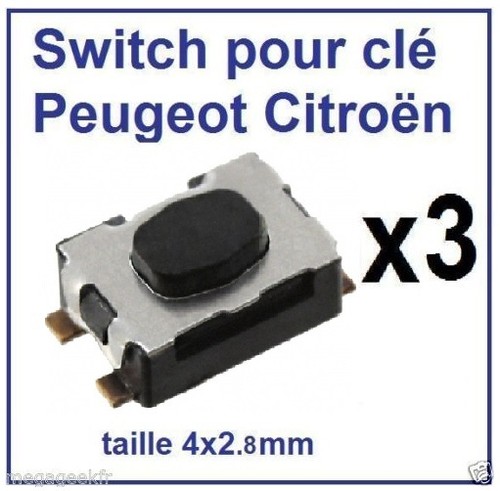 Lot switch bouton - 3, de