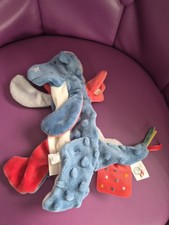 Doudou Dragon Bleu Noukie S